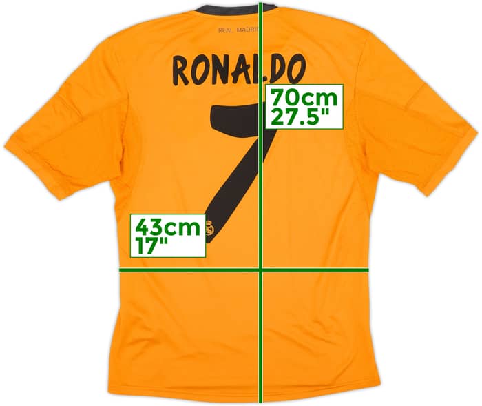 2013-14 Real Madrid Away Third Shirt Ronaldo #7 - 7/10 - (S)