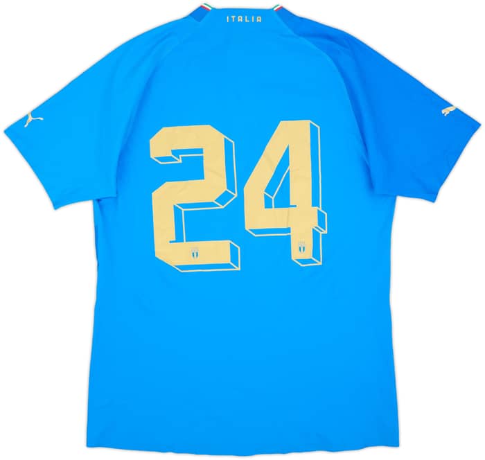 2022-23 Italy Authentic Home Shirt #24 (XL)