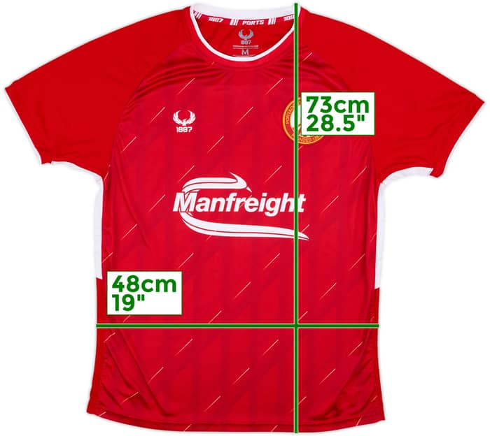 2022-23 Portadown Home Shirt #9 - 9/10 - (M)