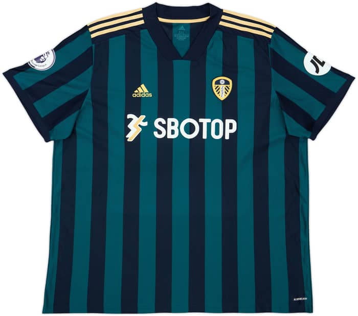 Camiseta de visitante del Leeds United 2020-21 Raphinha #18 - 9/10 - (3XL)