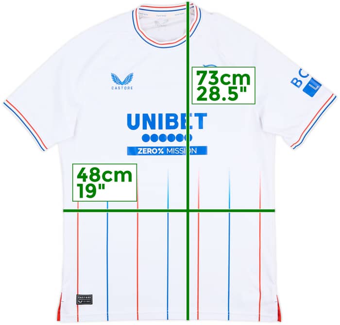 2023-24 Rangers Away Shirt - 8/10 - (M)