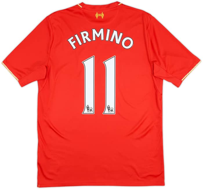 2015-16 Liverpool Home Shirt Firmino #11 - 7/10 - (S)