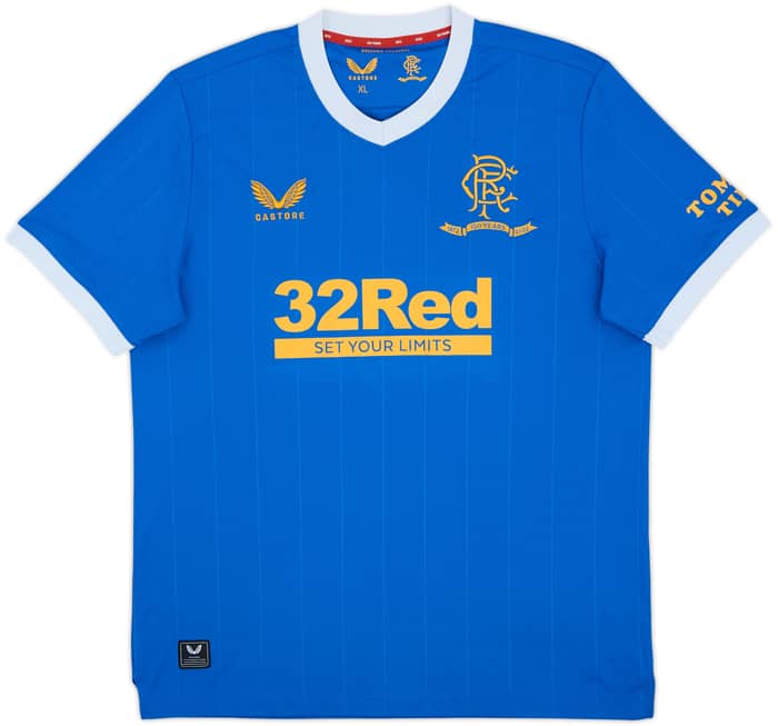 2021-22 Rangers Home Shirt - 7/10 - (XL)