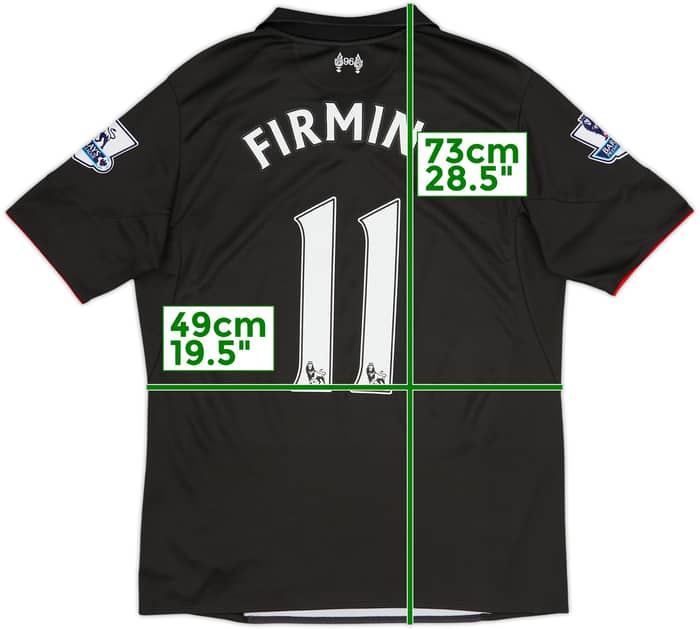 2015-16 Liverpool Third Shirt Firmino #11 - 8/10 - (M)