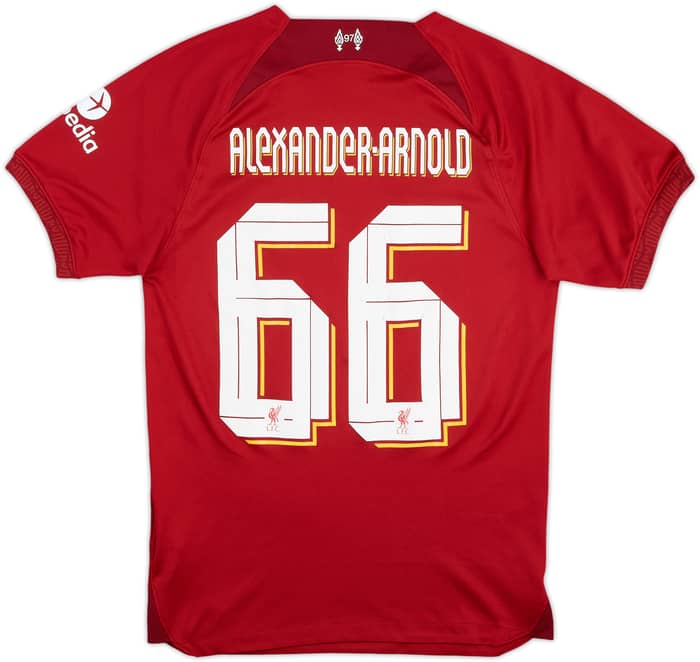 2022-23 Liverpool Home Shirt Alexander-Arnold #66 - 5/10 - (XS)