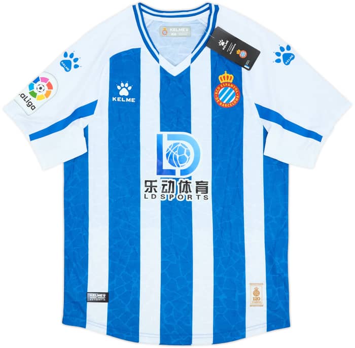 Camiseta de local firmada del Espanyol 2020-21 Wu Lei #7 (M)