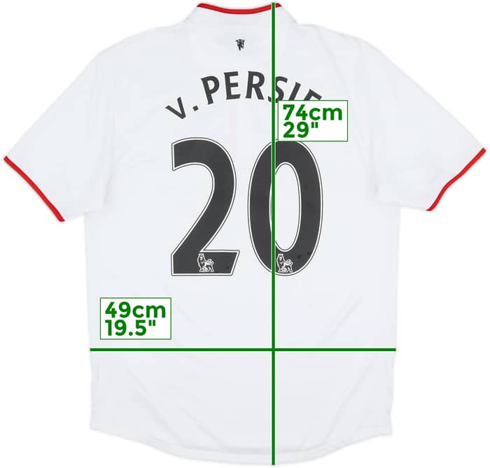 2012-14 Manchester United Away Shirt v.Persie #20 - 8/10 - (M)