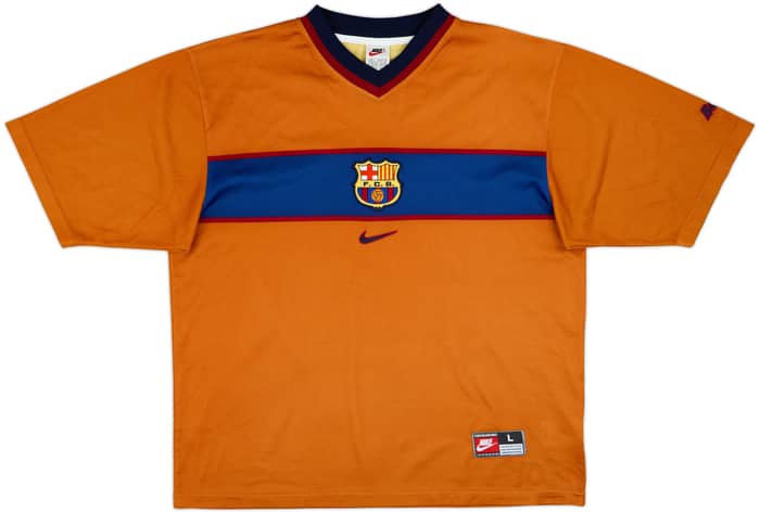 1998-00 Barcelona Basic Third Shirt Rivaldo #11 - 9/10 - (L)