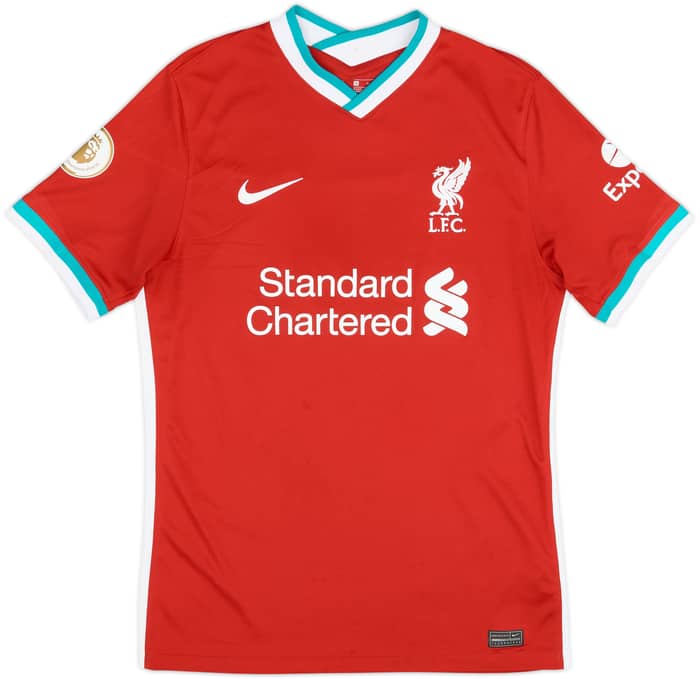 2020-21 Liverpool Home Shirt M.Salah #11 - 6/10 - (M)