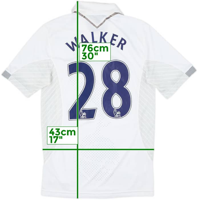 2012-13 Tottenham Home Shirt Walker #28 - 7/10 - (S)