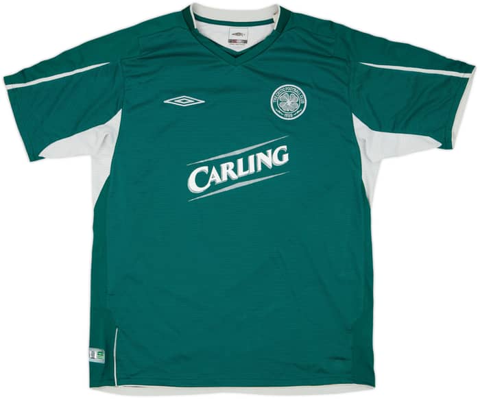 2004-05 Celtic Camiseta de Visitante Juninho #7 - 8/10 - (L)