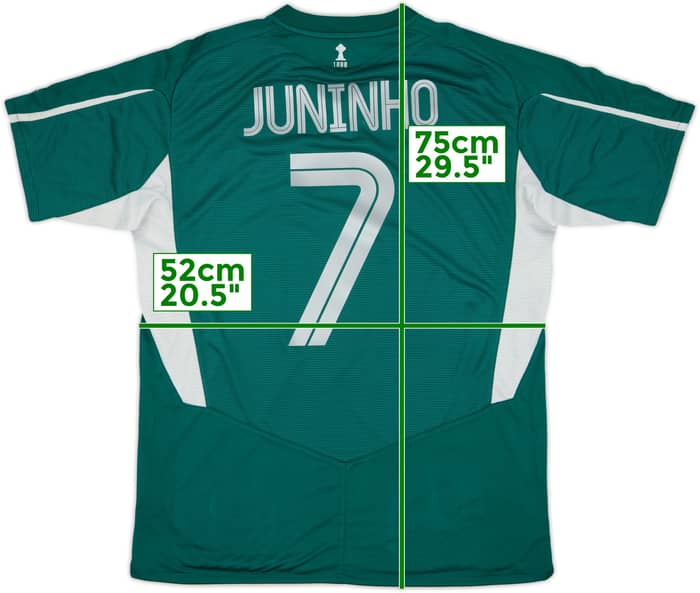 2004-05 Celtic Camiseta de Visitante Juninho #7 - 8/10 - (L)