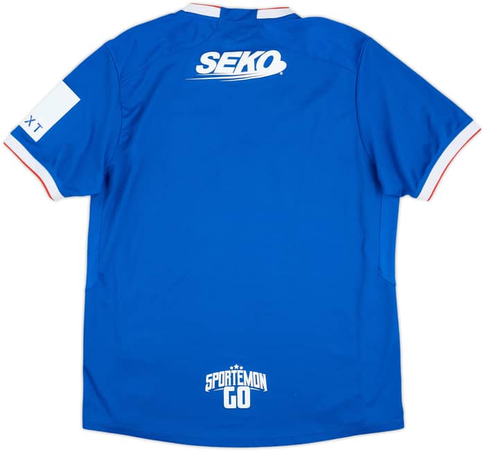 2016-18 Rangers Home Shirt - 8/10 - (XL)