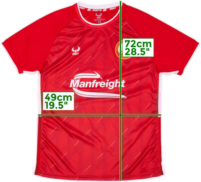 2022-23 Portadown Home Shirt #3 - 10/10 - (M)