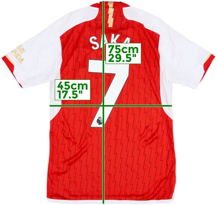 2023-24 Arsenal Camiseta Local Saka #7 - 9/10 - (M)