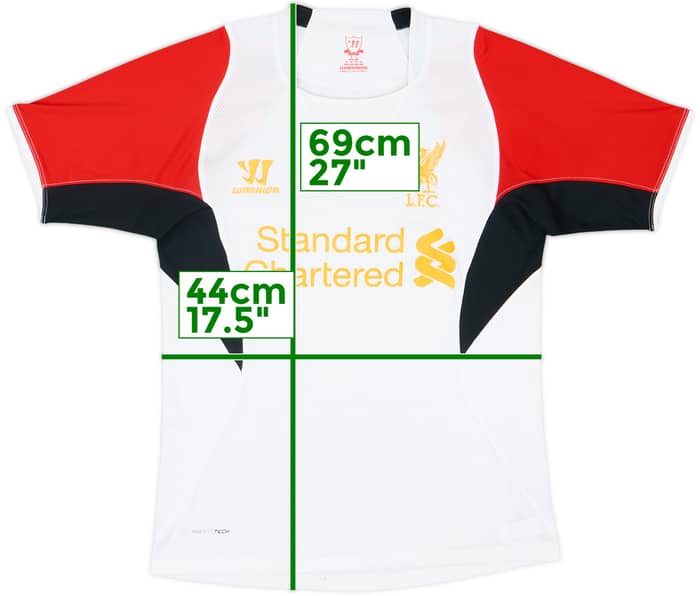 2012-13 Liverpool Warrior Training Shirt - 5/10 - (S)