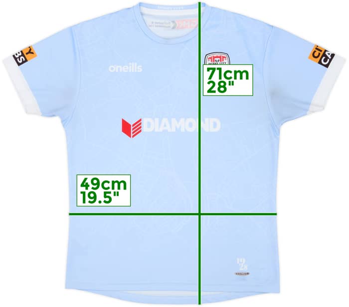 2022-23 Derry City Away Shirt - 5/10 - (M)