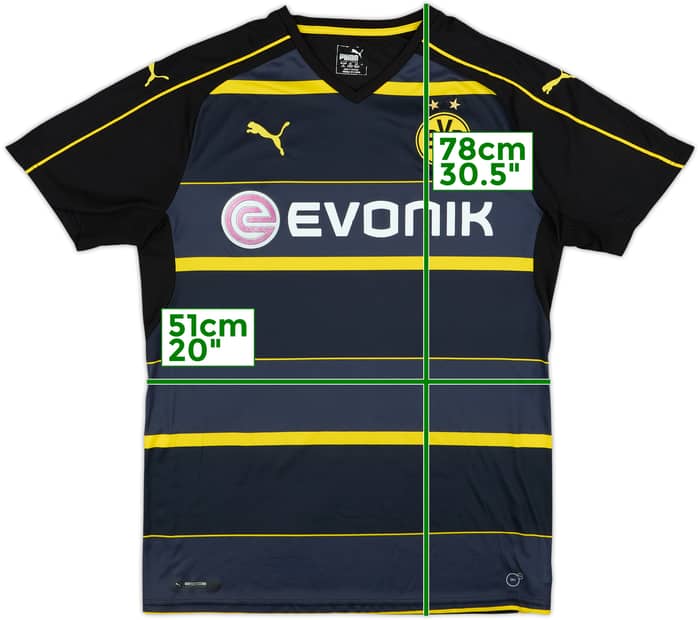 2016-17 Borussia Dortmund Away Shirt - 5/10 - (L)