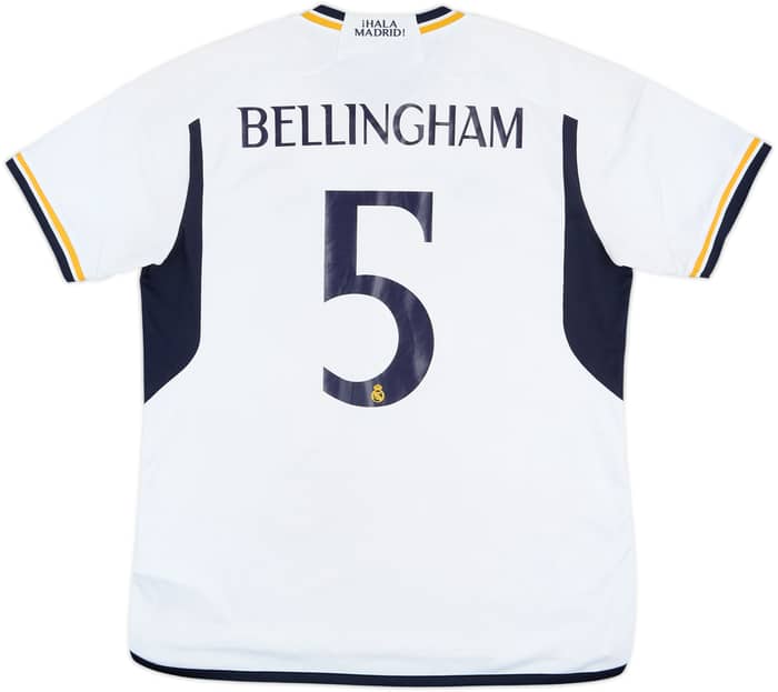 2023-24 Real Madrid Home Shirt Bellingham #5 - 6/10 - (XL)