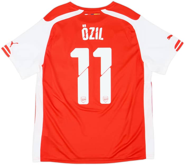 2014-15 Arsenal Home Shirt Ozil #11 - 7/10 - (L)