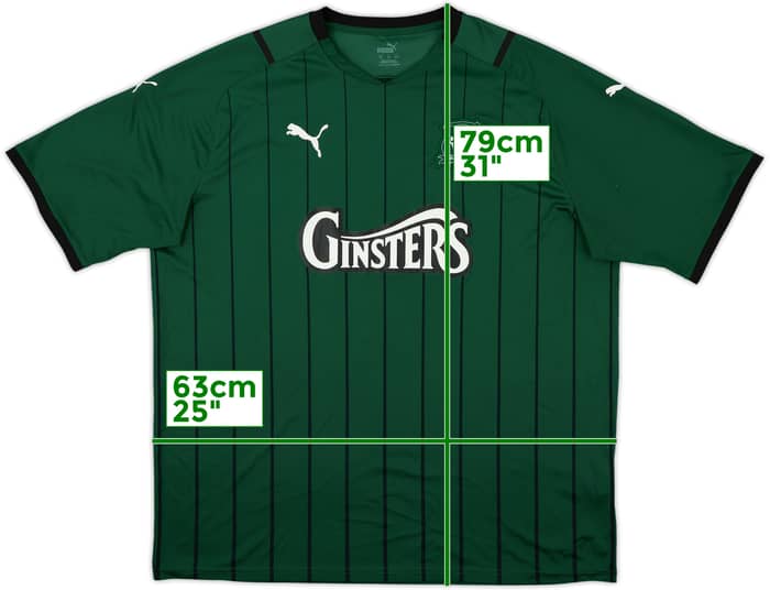 2021-22 Plymouth Argyle Home Shirt - 10/10 - (3XL)