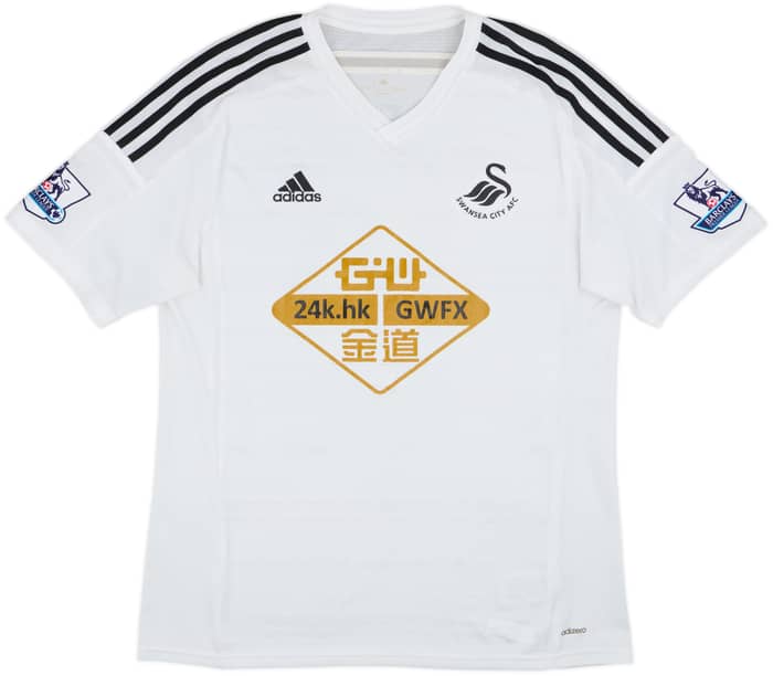2014-15 Swansea Home Shirt Wilfried #10 - 6/10 - (XL)