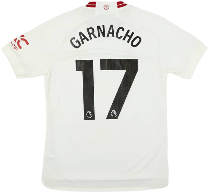 2023-24 Manchester United Third Shirt Garnacho #17 - 9/10 - (M)
