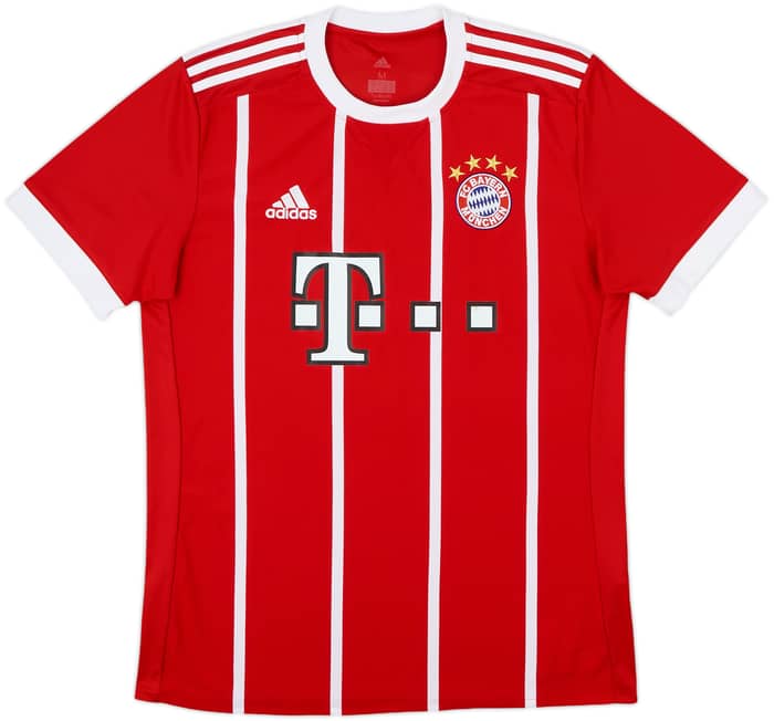Camiseta de local del Bayern Munich 2017-18 Klein #12 - 7/10 - (M)