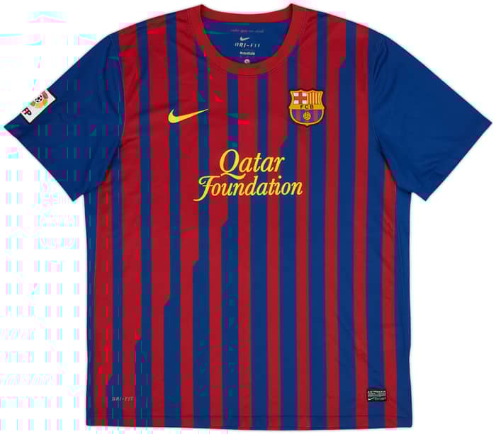 2011-12 Barcelona Home Shirt Messi #10 - 6/10 - (XL)