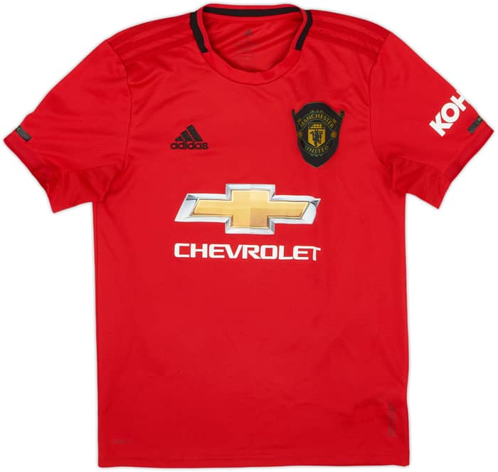 2019-20 Manchester United Home Shirt Pogba #6 - 6/10 - (S)
