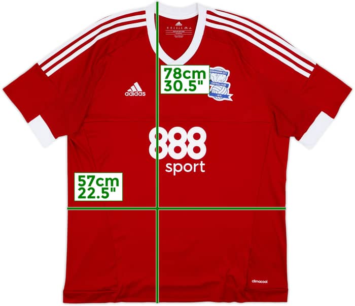 2016-17 Birmingham Away Shirt Haider #7 - 8/10 - (XL)