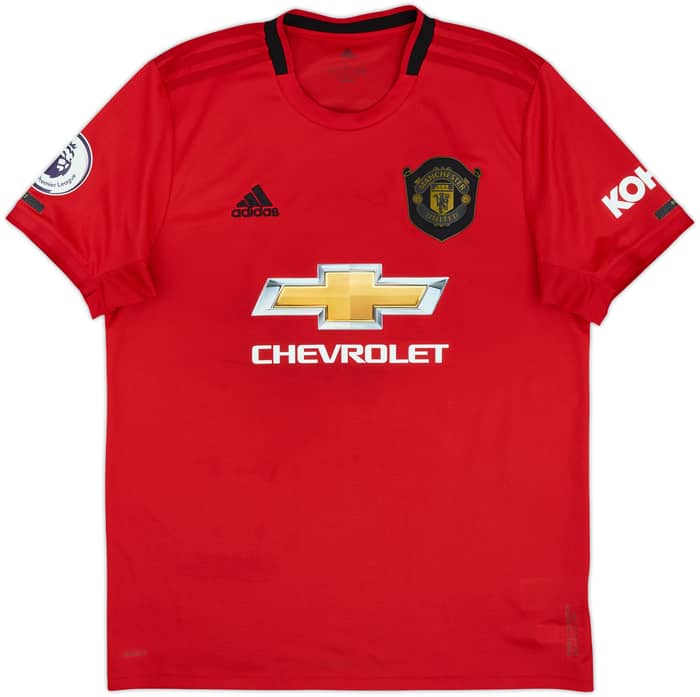 2019-20 Manchester United Home Shirt Martial #9 - 8/10 - (L)
