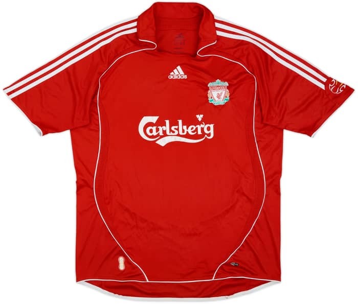 2006-08 Liverpool Camiseta de local Gerrard #8 - 6/10 - (XL)