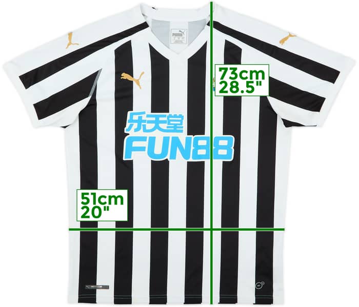2018-19 Newcastle Home Shirt Almiron #24 - 8/10 - (L)