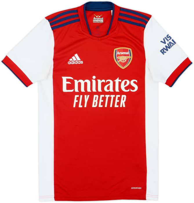 2021-22 Arsenal Home Shirt Odegaard #8 - 6/10 - (XS)