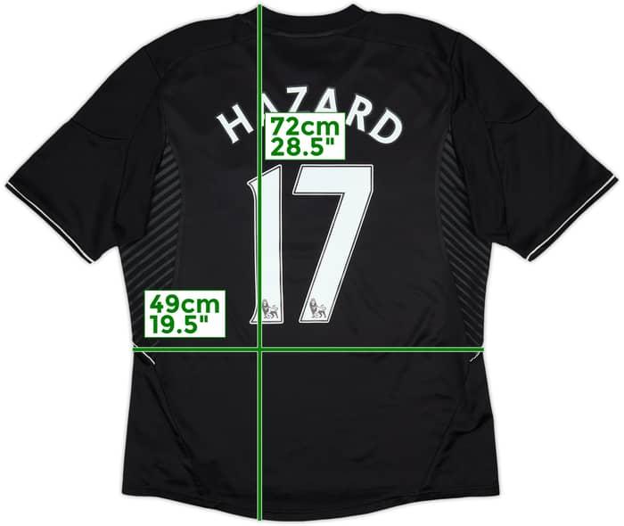 2013-14 Chelsea Third Shirt Hazard #17 - 9/10 - (L)