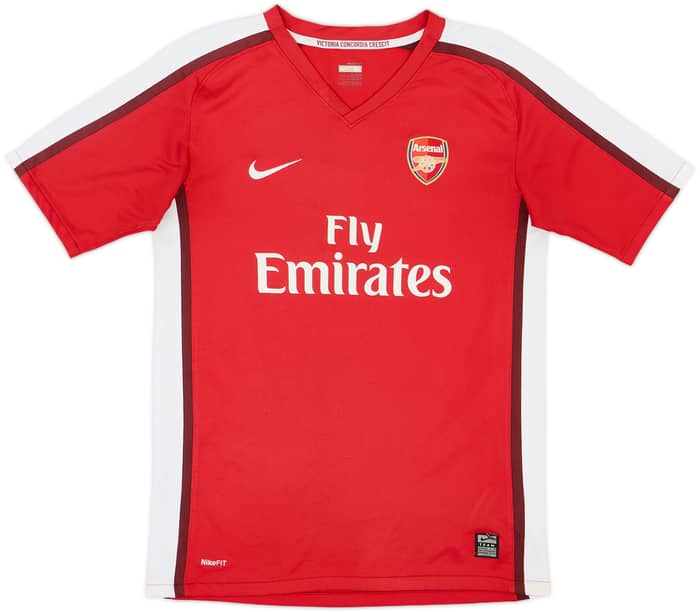 2008-10 Arsenal Home Shirt Fabregas #4 - 6/10 - (XL.Boys)