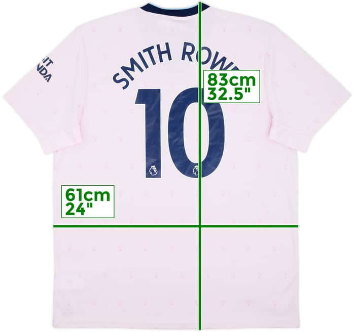 2022-23 Arsenal Third Shirt Smith Rowe #10 (XL)