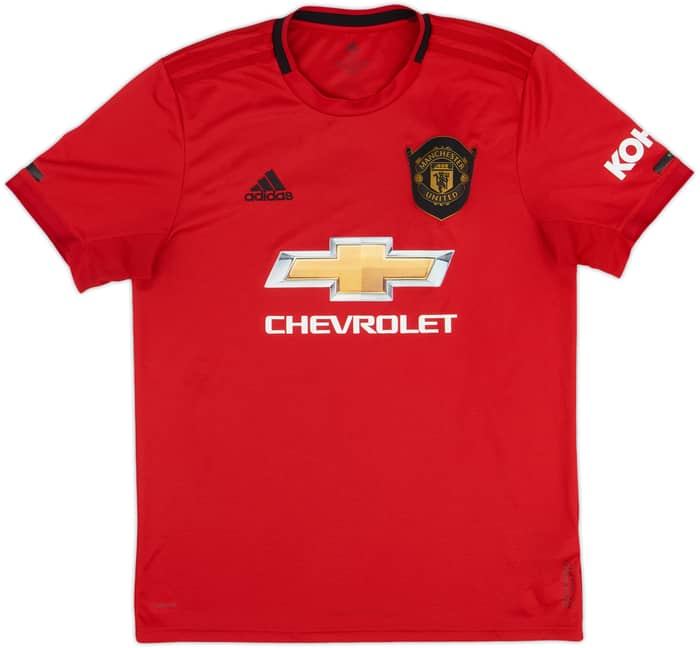 2019-20 Manchester United Home Shirt Pogba #6 - 7/10 - (M)