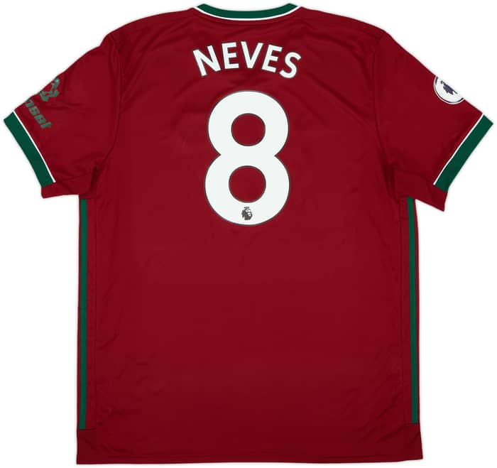 2020-21 Wolves Third Shirt Neves #8 - 9/10 - (XL)
