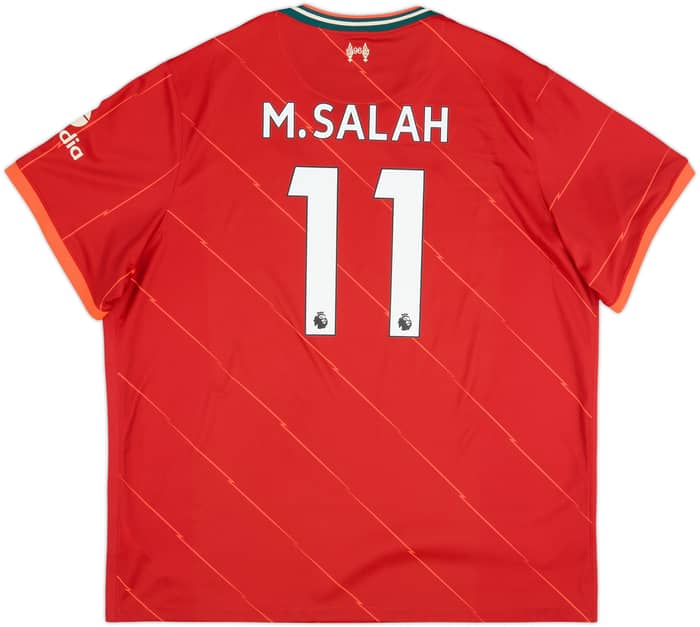2021-22 Liverpool Home Shirt M.Salah #11 - 9/10 - (3XL)