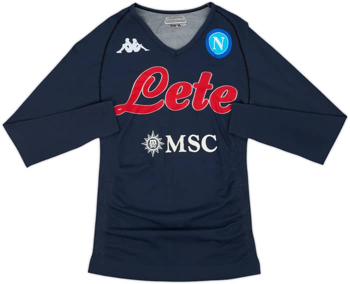 2015-17 Napoli Kappa Compression L/S Shirt - 6/10 - (3XL/4XL)
