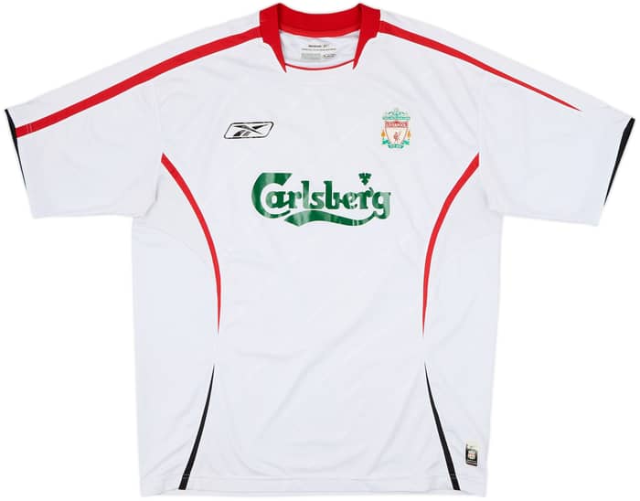 2005-06 Liverpool Away Shirt Gerrard #8 - 6/10 - (L)