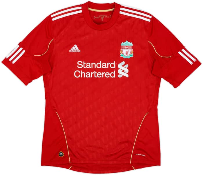 2010-12 Liverpool Home Shirt Gerrard #8 - 6/10 - (L)