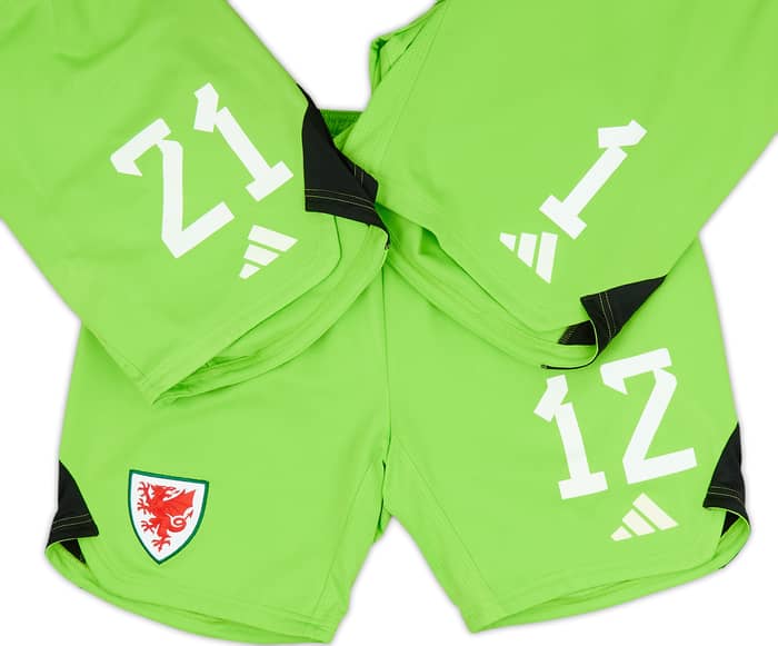 2023-24 Wales GK Home Shorts # - As New