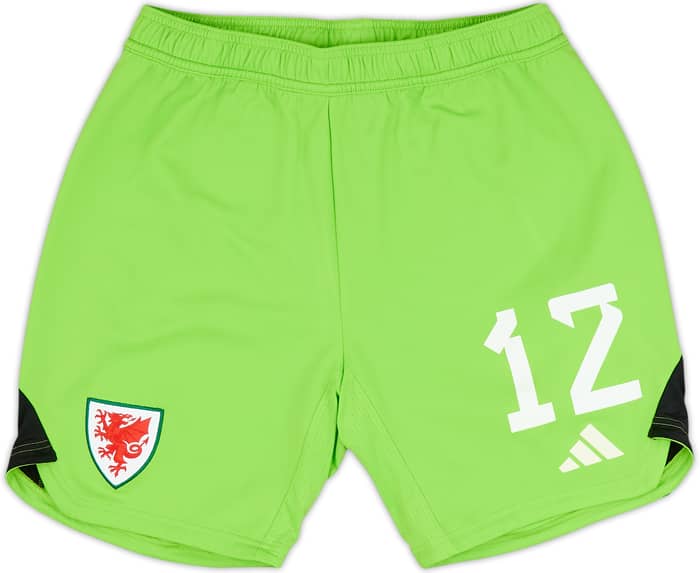 2023-24 Wales GK Home Shorts # - As New