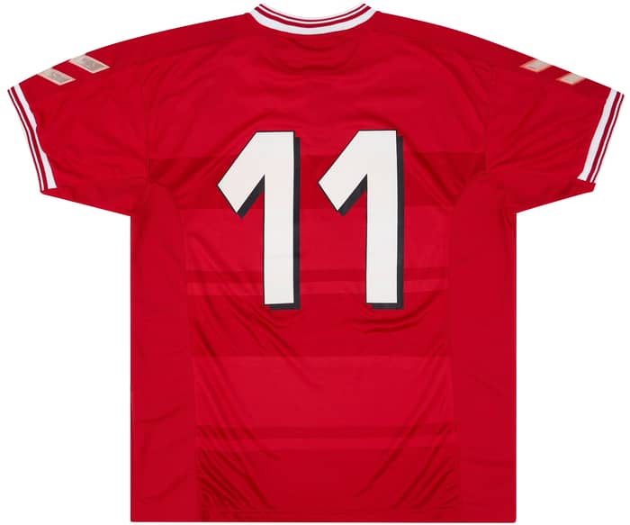 2000-02 Denmark Match Issue Home Shirt #11