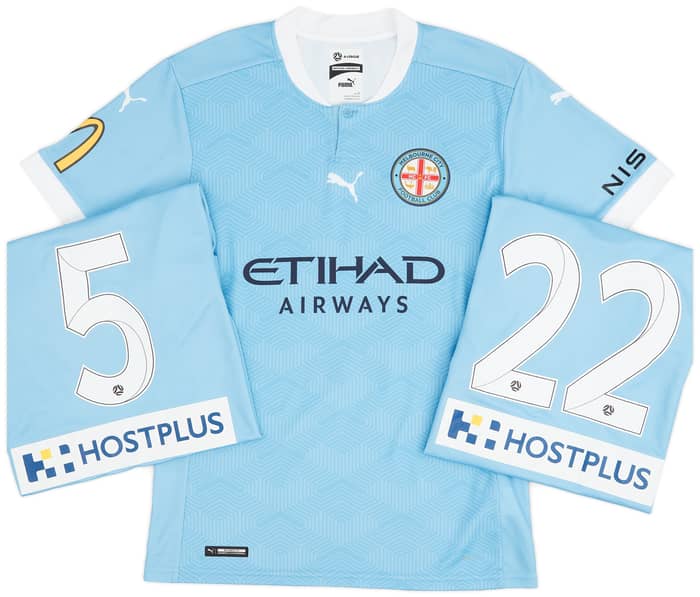 2020-21 Melbourne City Player Issue Home Shirt # - 9/10