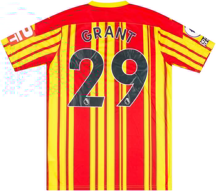 2020-21 West Brom Match Issue Third Shirt Grant #29 (v Leicester)