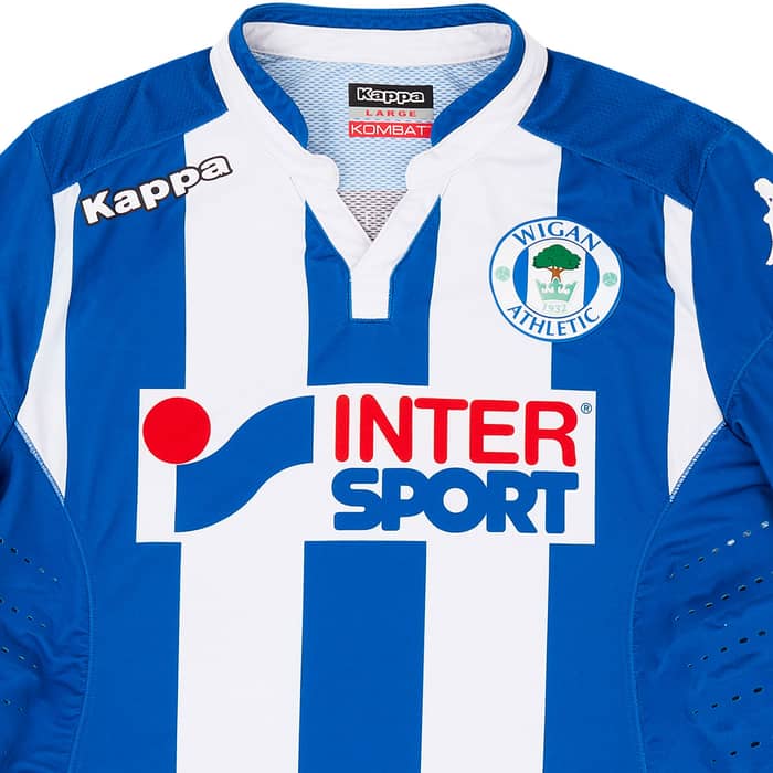 2015-16 Wigan Athletic Match Issue Home Shirt #19